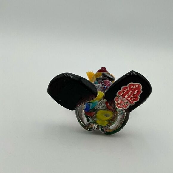 VINTAGE MCM MURANO Blown Glass Clown - Picture 4 of 4
